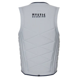 Mystic Outlaw Impact Vest Fzip Wake off white