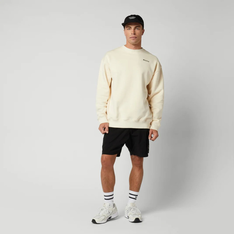Mystic Trace Crew Sweat off white