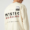 Mystic Trace Crew Sweat off white
