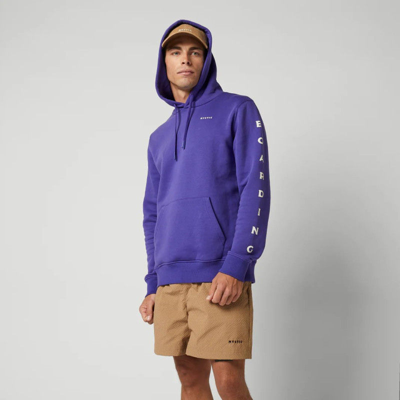 Mystic Bolt Hood Sweat purple
