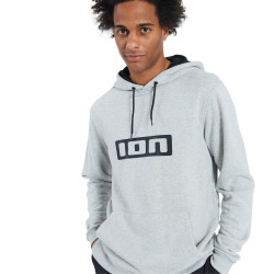 ION Hoody Logo men grey-melange