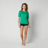 Mystic Solstice S/S Rashvest Women green