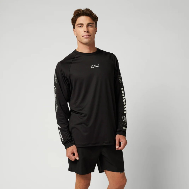 Mystic Tactic L/S Loosefit Quickdry black