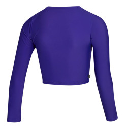 Mystic Sunn L/S Crop Rashvest Women purple