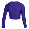 Mystic Sunn L/S Crop Rashvest Women purple