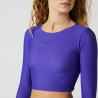Mystic Sunn L/S Crop Rashvest Women purple
