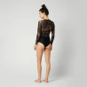Mystic Jayde L/S One Piece Women slate brown