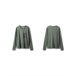 DuotoneTee Team LS unisex - dusty-olive