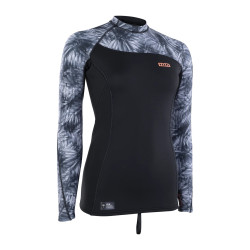 ION Neo Top 2/2 LS women black-flowers