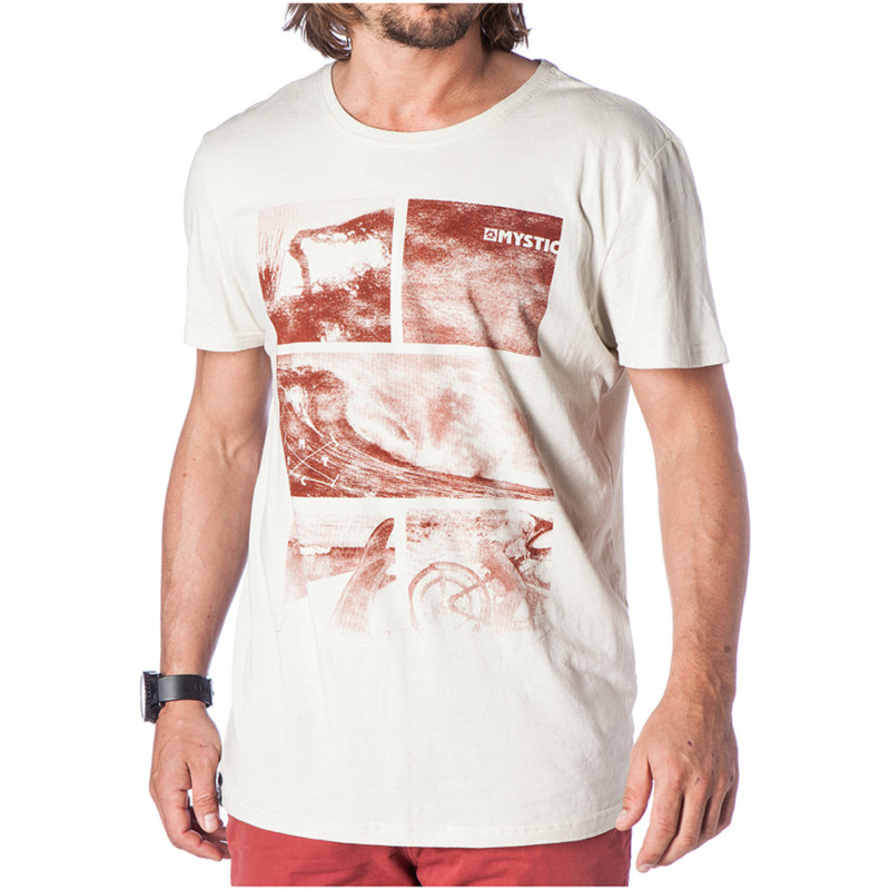 Mystic Bike Tee white
