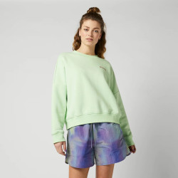 Mystic Dropped Shoulder lime green