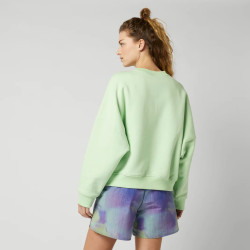 Mystic Dropped Shoulder lime green