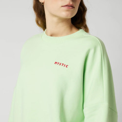 Mystic Dropped Shoulder lime green