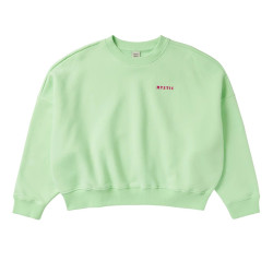 Mystic Dropped Shoulder lime green