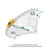 Duotone Foil  Wing Unit SLS Concept Blue 2025