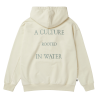 Mystic Rooted Hood Sweat dirty white