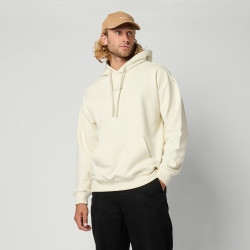 Mystic Rooted Hood Sweat dirty white