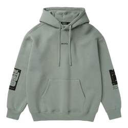 Mystic Boundless Hood Sweat frozen green