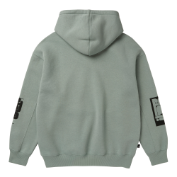 Mystic Boundless Hood Sweat frozen green