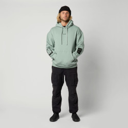 Mystic Boundless Hood Sweat frozen green