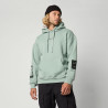 Mystic Boundless Hood Sweat frozen green