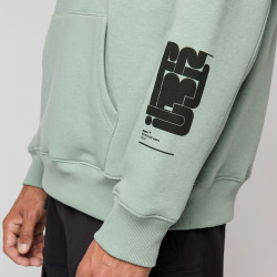 Mystic Boundless Hood Sweat frozen green