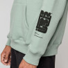 Mystic Boundless Hood Sweat frozen green