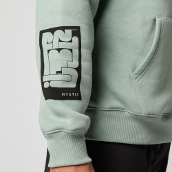 Mystic Boundless Hood Sweat frozen green
