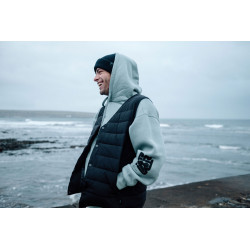 Mystic Boundless Hood Sweat frozen green