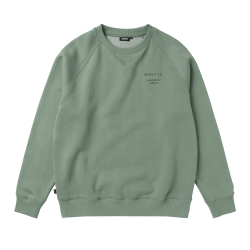 Mystic Token Crew Sweat frozen green