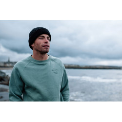 Mystic Token Crew Sweat frozen green