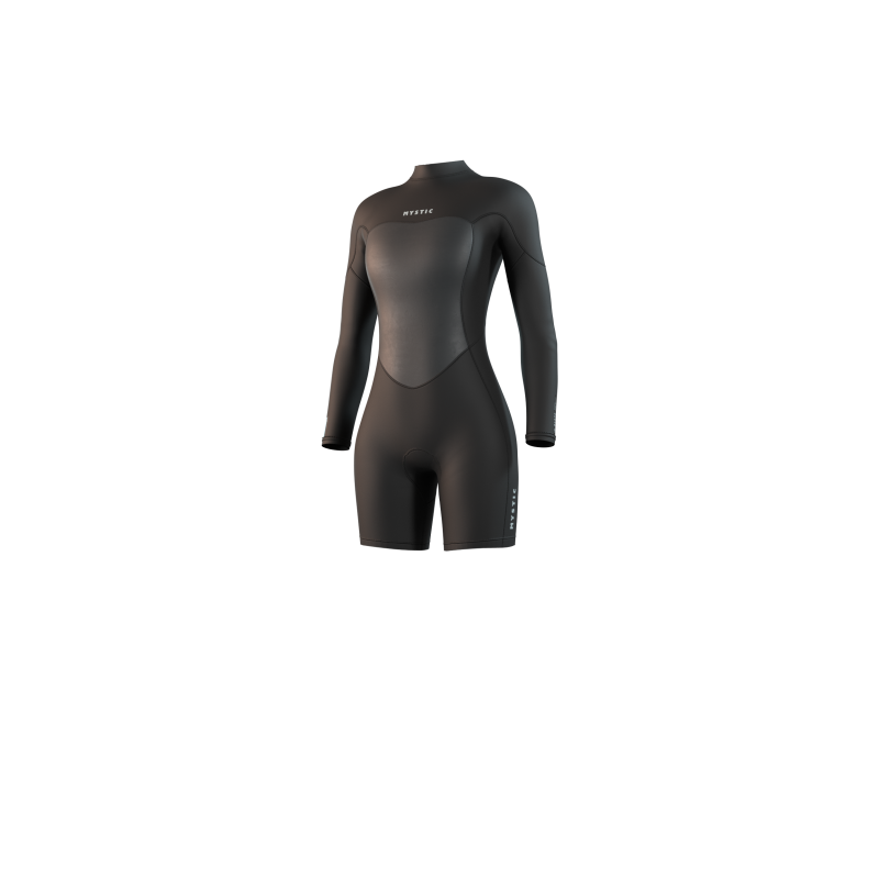 Mystic Brand Longarm Shorty 3/2mm Bzip Flatlock Women