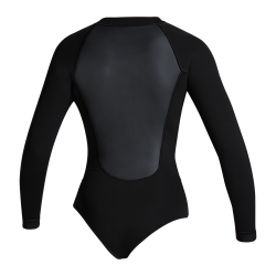 Mystic Sway Longarm Super Shorty 2/2mm Fzip Women 'Black Serie' black