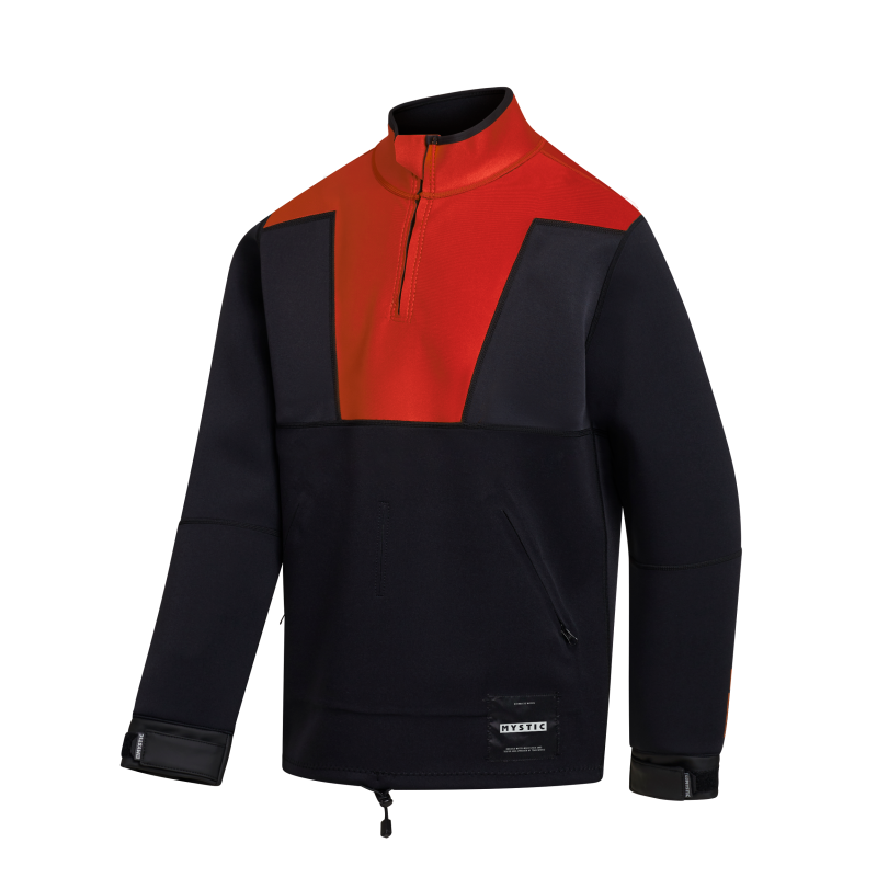 Mystic Fulmar Neoprene Pullover 3/2mm red