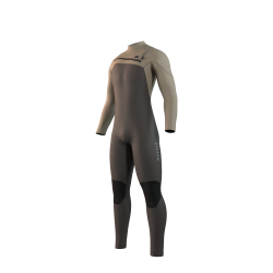 Mystic Motion Fullsuit 4/3mm Fzip truffle