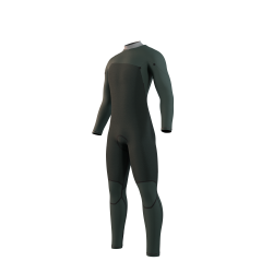 Mystic Motion Fullsuit 4/3mm Fzip truffle