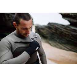Mystic Motion Fullsuit 4/3mm Fzip truffle