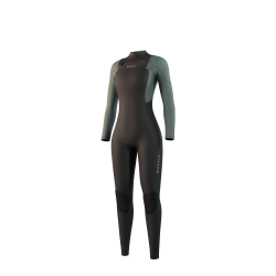 Mystic Star Fullsuit 5/3mm DFzip Women dark olive