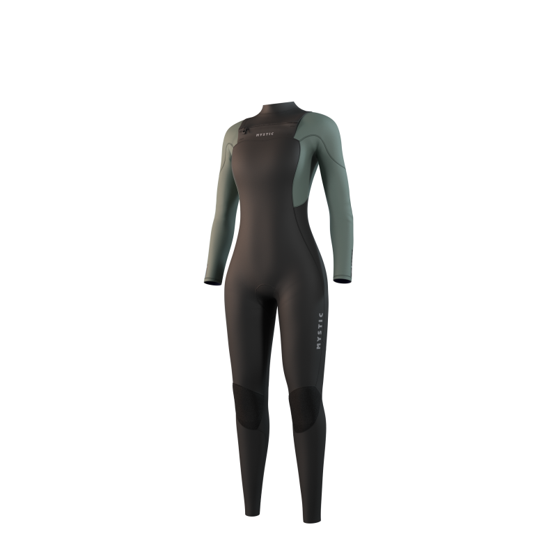 Mystic Star Fullsuit 5/3mm DFzip Women dark olive