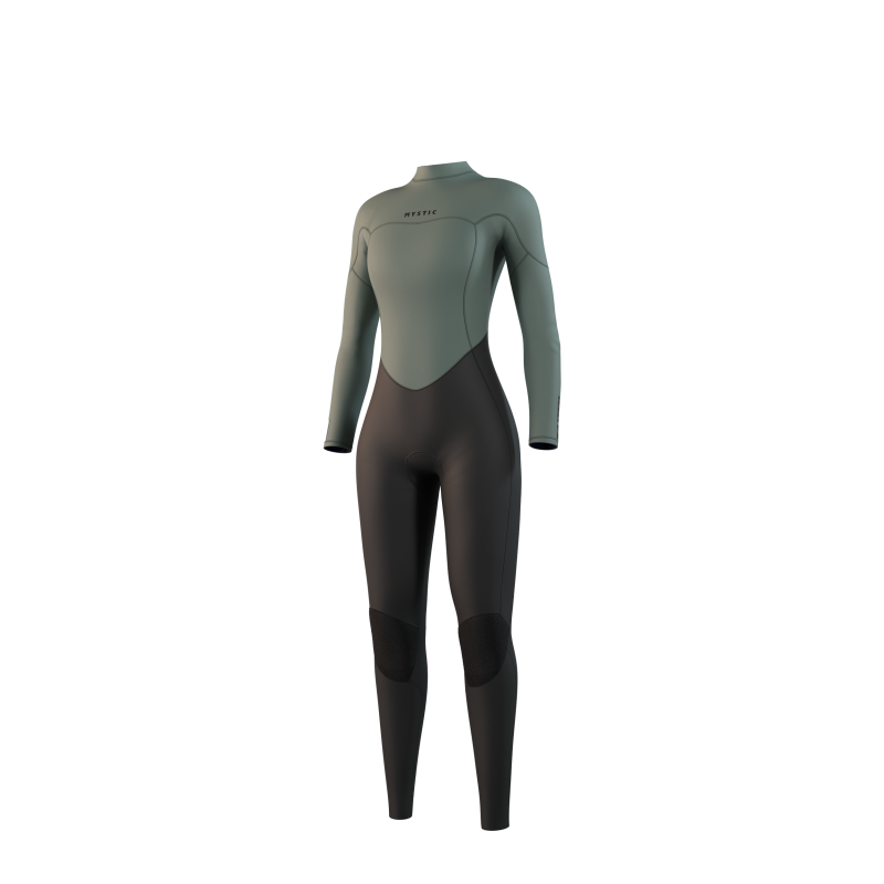 Mystic Star Fullsuit 3/2mm Bzip Women dark olive