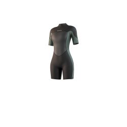 Mystic Brand Shorty 3/2mm Bzip Flatlock Women dark olive