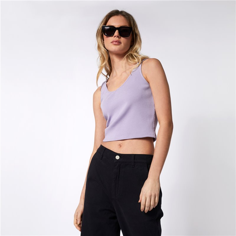 Mystic Amber Singlet dusty lilac