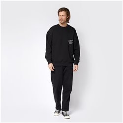 Mystic Northern Banks Crew Sweat black