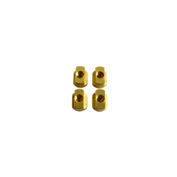 Duotone Foil  Board Spare TrackNut Brass for Air (4pcs) - closed