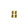 Duotone Foil  Board Spare TrackNut Brass for Air (4pcs) - closed