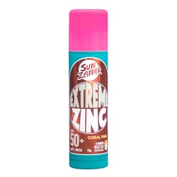 Sun Zapper Extreme Coral PINK Zinc Stick SPF 50+ 15g