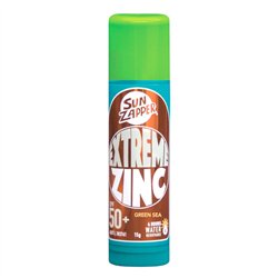 Sun Zapper Extreme GREEN Sea Zinc Stick SPF 50+ 15g