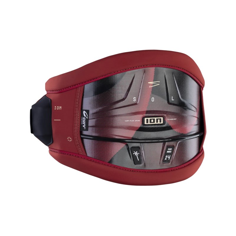 ION Harness Waist Kite Sol Curv scarlet red