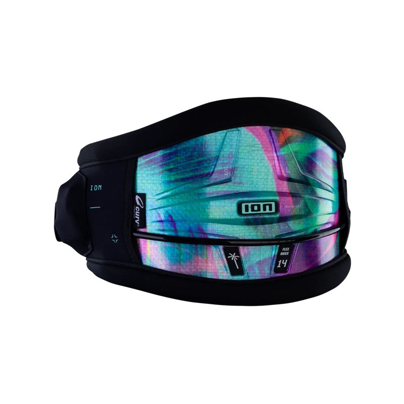 ION Harness Waist Kite Sol Curv tropical-palm-glitch