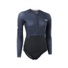 ION Wetsuit Amaze Hot Shorty 1.5 LS Front Zip women black-mural